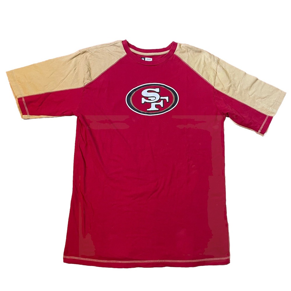 San Francisco 49ers NFL Men's XLT Short Sleeve T-Shirt Red‎ NFL Team Apparel